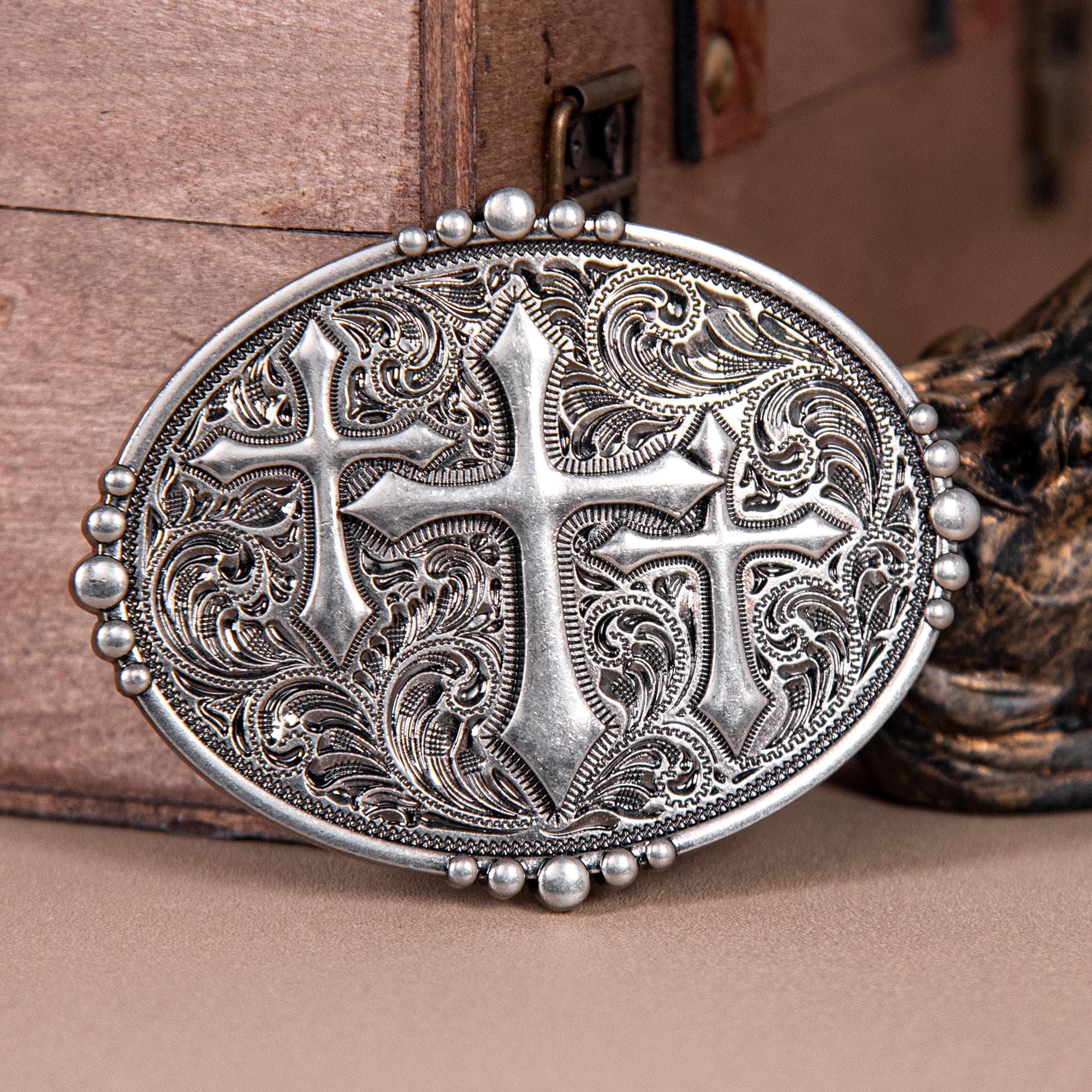 Cross belt buckle - Etsy 日本
