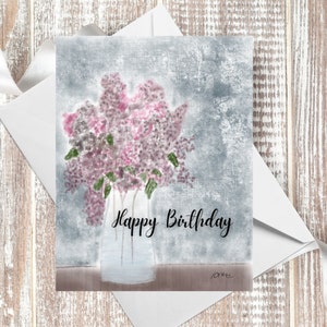 Carte De Voeux Joyeux Anniversaire Papillon Etsy