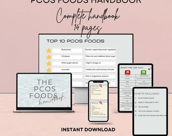 PCOS Foods Guide: 150 Hormone-Balancing Foods & Recipes (PDF Download)