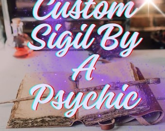 Custom Hand-Drawn Sigil – Sacred Symbol for Manifestation (PDF Bonus) FAST