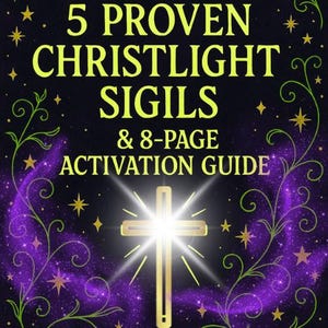 Christlight Sigil Starter Pack | Digital Download | Channeled by Erica LaVita | Protection, Love, Abundance & Spiritual Activation | Instant