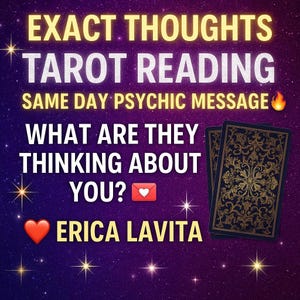 Exact Thoughts, Same Day Love Reading, Love Tarot Reading, How do they feel, His true Thoughts, Reveal Their Feelings, Psychic Reading, FAST