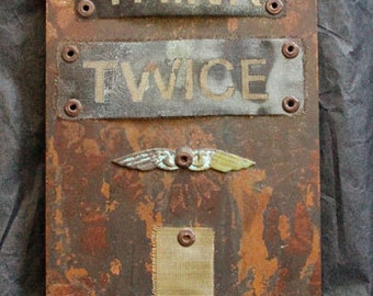 Think Twice oxidized copper house