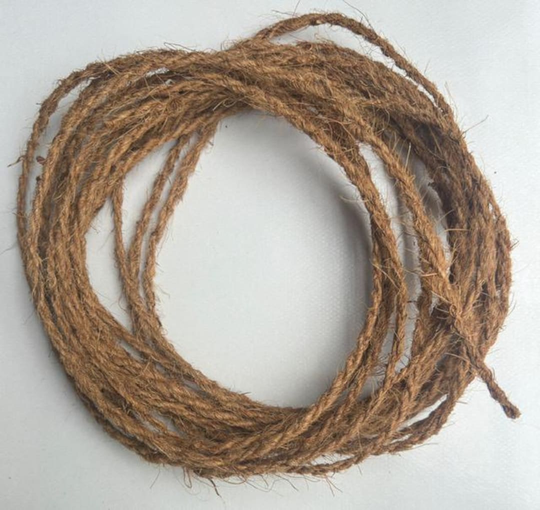 Coconut Coir Fiber Rope I Coconut Fiber Braided Twine or Strings I Hop ...