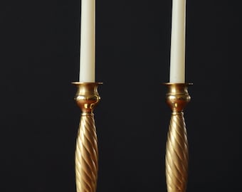 Vintage Lexington Brass Candlestick holders