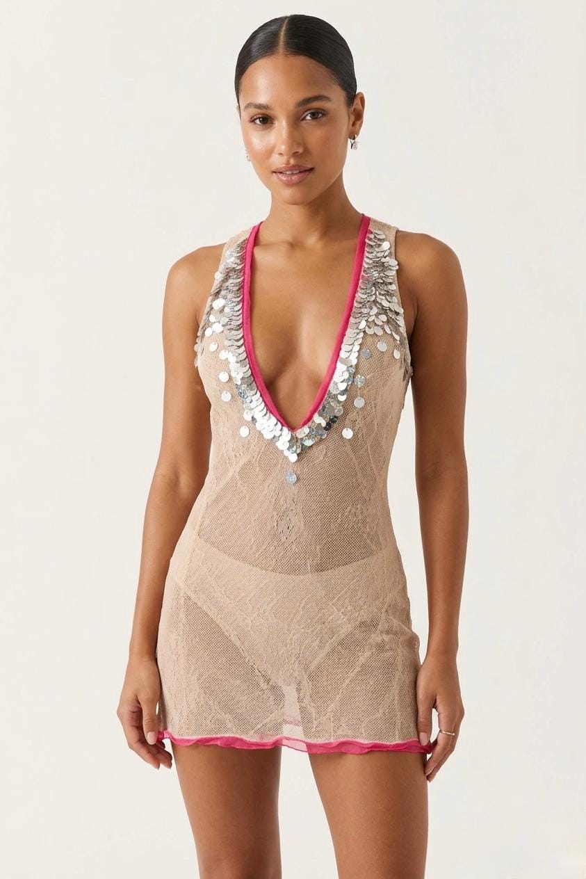 Nude Dress Sexy