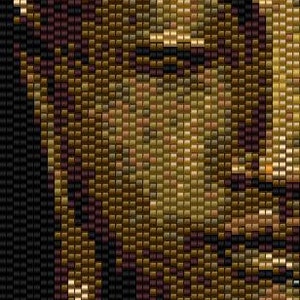 Buddah Peyote Bracelet Beading Pattern for Advanced Beaders Pattern
