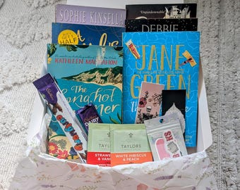 Wonky Book Box - Surprise Box of Preloved Books- Perfectly Imperfect Mystery Book Box – Blind Date with a Book - Eco Gift