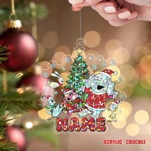 Elephant And Piggie Ornament, Piggie Ornament, Elephant Piggie Pigeon Friends Keepsake, Cartoon Gift 2025 D2MP10