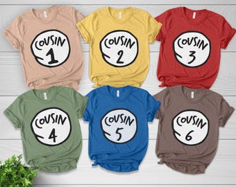 Cousin Crew Shirts, Matching Family Shirts, Family Cousin Gifts, Cousin T-Shirt, Cousin Tshirts, Funny Shirts For Family C2EN23