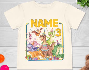 The Land Before Time Family Birthday Shirt Dinosaur Friend Birthday Shirt,Custom Land Before Time Party Shirt,Dinosaur Birthday Party NHTU02