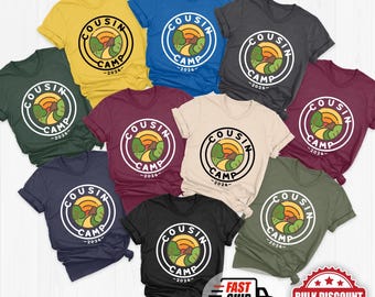 Cousin Camp 2026 Shirt, Cousin Crew 2026, Cousin Camp Shirts, Matching Cousin Shirts, Summer Cousin Shirts, Camp Tees for Family C1NY51