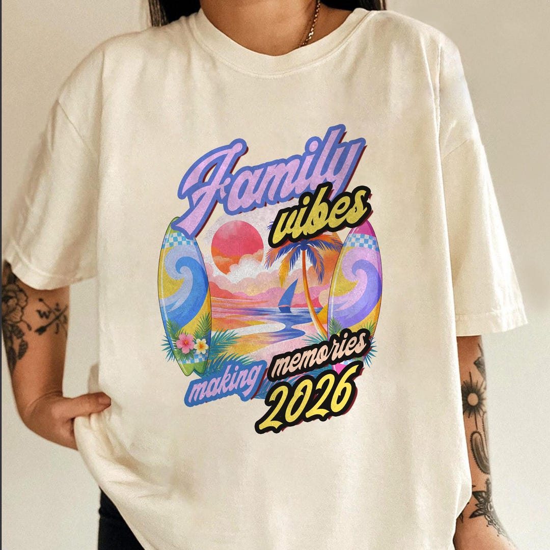 Custom Family Vacation 2026 Shirt, Matching Memories Shirt, Custom ...