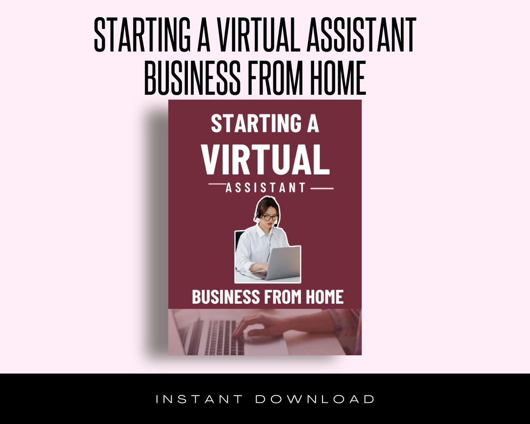 Start Your Virtual Assistant Business From Home – Step-by-step Guide - Etsy