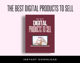 Digital Product Ideas Guide: 100+ Online Business Planners (PDF Download)