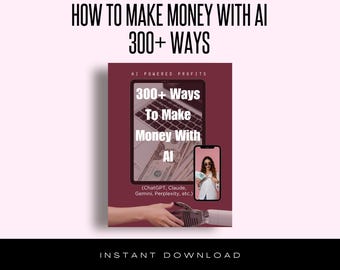 300 AI Money-Making Ideas: ChatGPT Business Prompts (PDF Guide