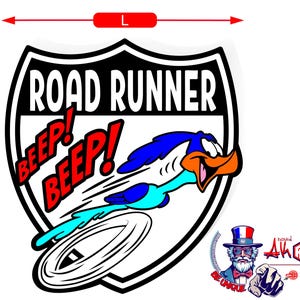 Stickers/ Road Runner BEEP BEEP/ Roadrunner/ Beep Beep