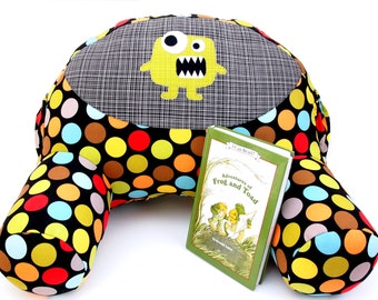 Quiet Time Reading Pillow Sewing Pattern - A Comfy Reading Spot for Kids - Instant Download