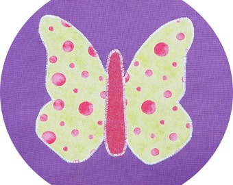 Butterfly Applique Pattern - Instant Download