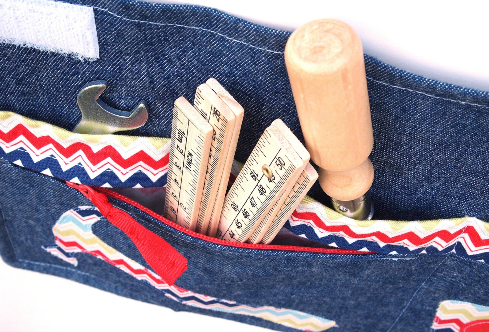 Little Man Tool Belt Sewing Pattern Use for Toy Tools OR Girls Apron