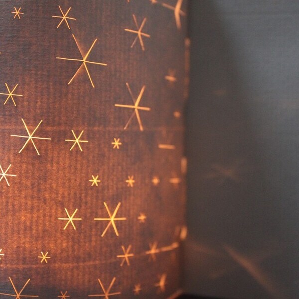 Lantern Card with Star Design