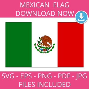 Mexican flag, svg, png, eps, jpg, art,  pdf,  Mexico, National, Vector, Graphic, Map, Latino, Clipart, America, Culture,  Instant Download,
