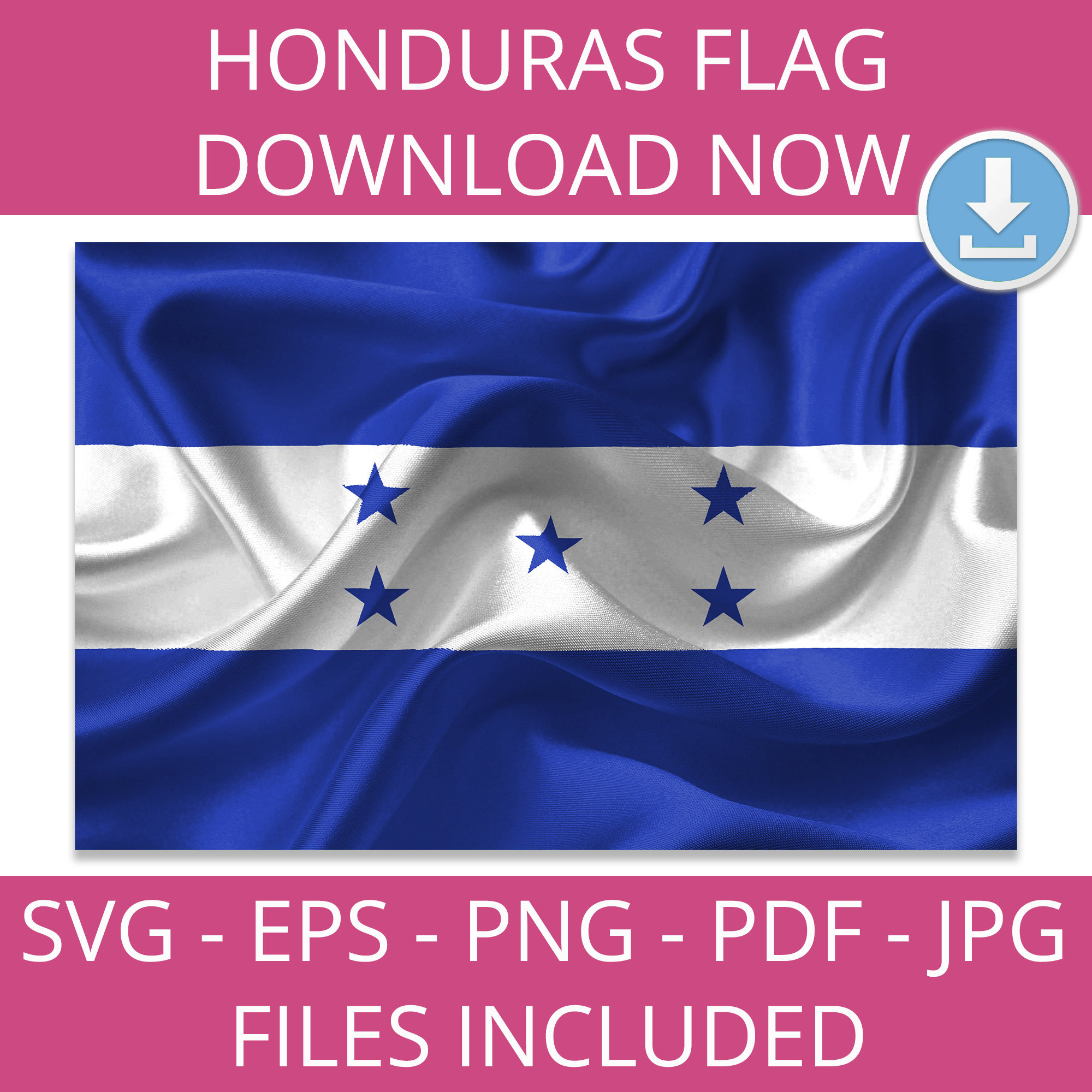 ZXvZYT Paquete De 3 Parches Bordados De Bandera De Honduras, Banderas Hondureñas, Emblema Militar, Parche Para Ropa, Sombrero, Mochilas, Decoraciones
