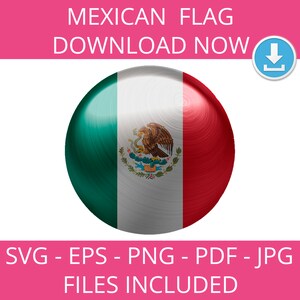 Mexican flag, svg, png, eps, jpg, art,  pdf,  Mayan, Latino, Clipart, America, National, Vector, Graphic, Culture,  Instant Download, Flags,