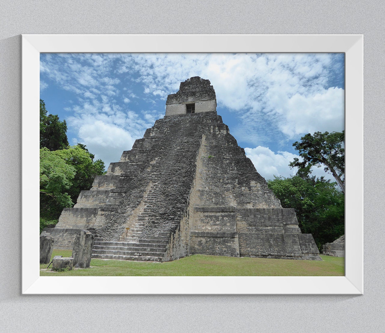 Mayan ruins mayan wall art mayan decor mayan art mayan Etsy