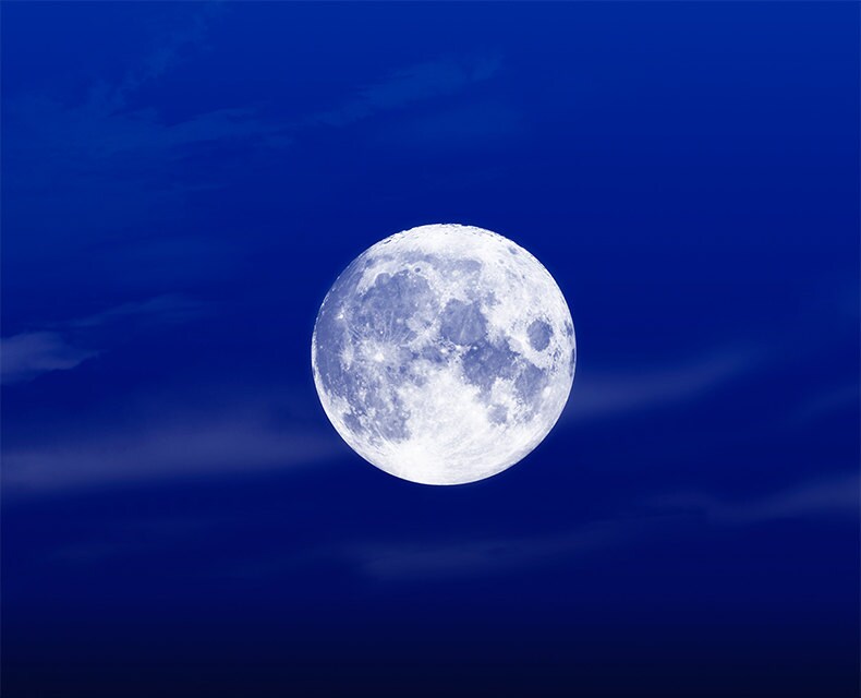 Full Moon Print Moon Wall Art Printables Moon Room Decor - Etsy