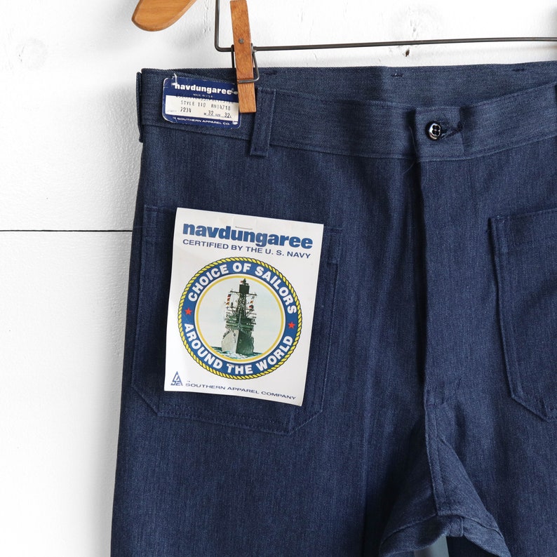 navy dungaree pants