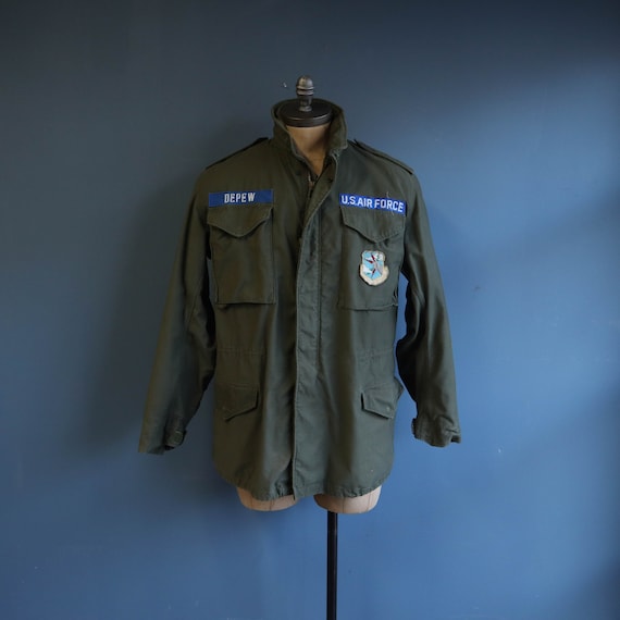 Vintage M65 Field Jacket Named "DEPEW" US Air Forc