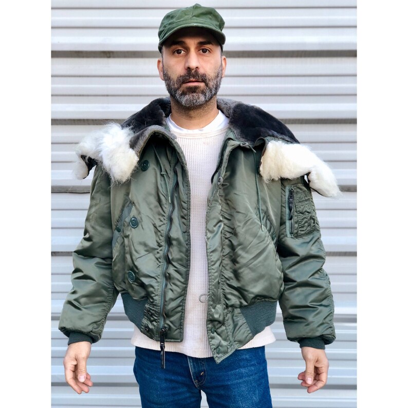 Inc 1980 S Military N 2b Parka With Attached Hood Alpha Industries Lrg Clothing Jackets Coats Tomitabento Vn