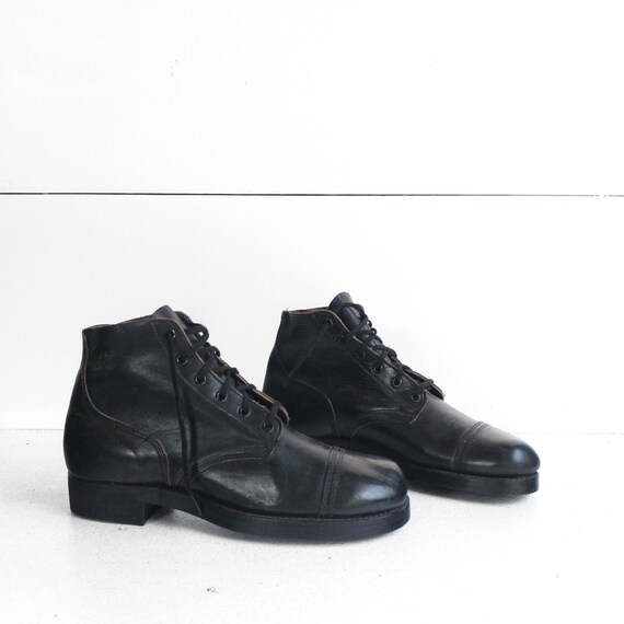 short military boots