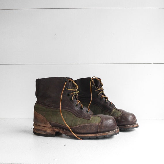 Swiss Army Military Ankle Boots Leather 