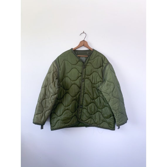 LRG | M-65 Liner Quilted Military Green Liner Coat