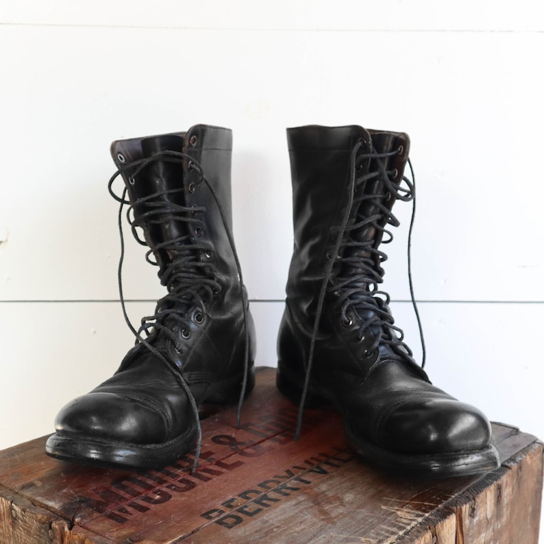 Vintage Corcoran Combat Boots Overdyed Combat Boots