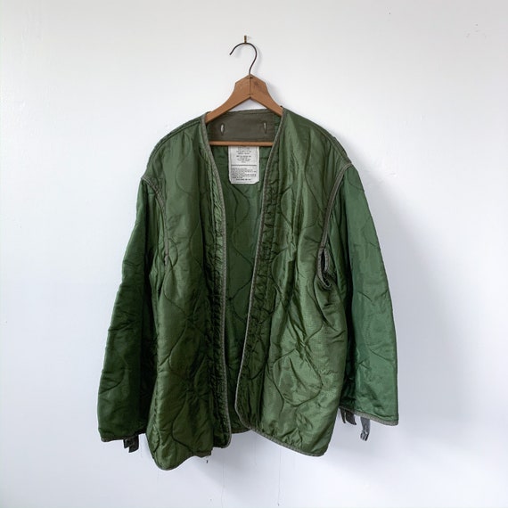 LRG | M-65 Liner Quilted Military Green Liner Coat