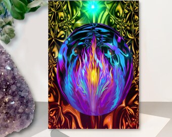 Angel Art Notecards: Pearl Paper Greeting Cards, Set of 5 Designs