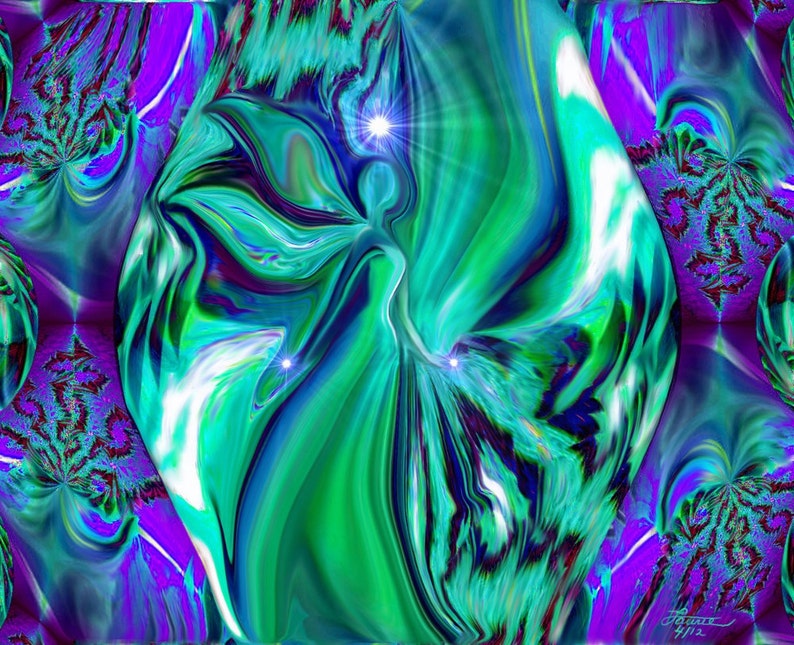 Image result for electric green and violet energy