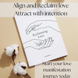 Manifesting Love Workbook | Attract Soulmate or Specific Person | Law of Attraction Journal | Self Love & Relationship Manifestation Guide