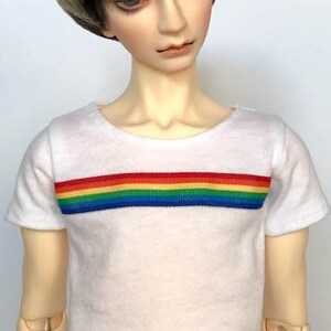 65cm shirt Rainbow Stripe BJD SD17