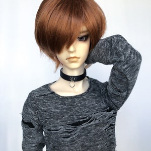 65cm Distressed grey shirt long sleeve BJD SD17 image 4