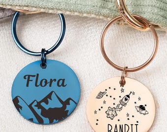 Placa de identificación personalizada para gato, placa de identificación para perro, placa de identificación para perro, placa de identificación para perro, placa de identificación para perro, placa de identificación para perro, placa de identificación para perro, placa de identificación para perro, regalo para mascota, regalo para mamá perruna