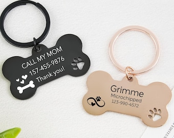 Personalized Pet Dog Tag,Dog Name Tag,Pet ID Tag,Cat Tag,Dog Tag,Custom Cat Collar Tag, Cat Name Tag,Engraved Pet Tag,Dog ID Tag,Cat ID Tag