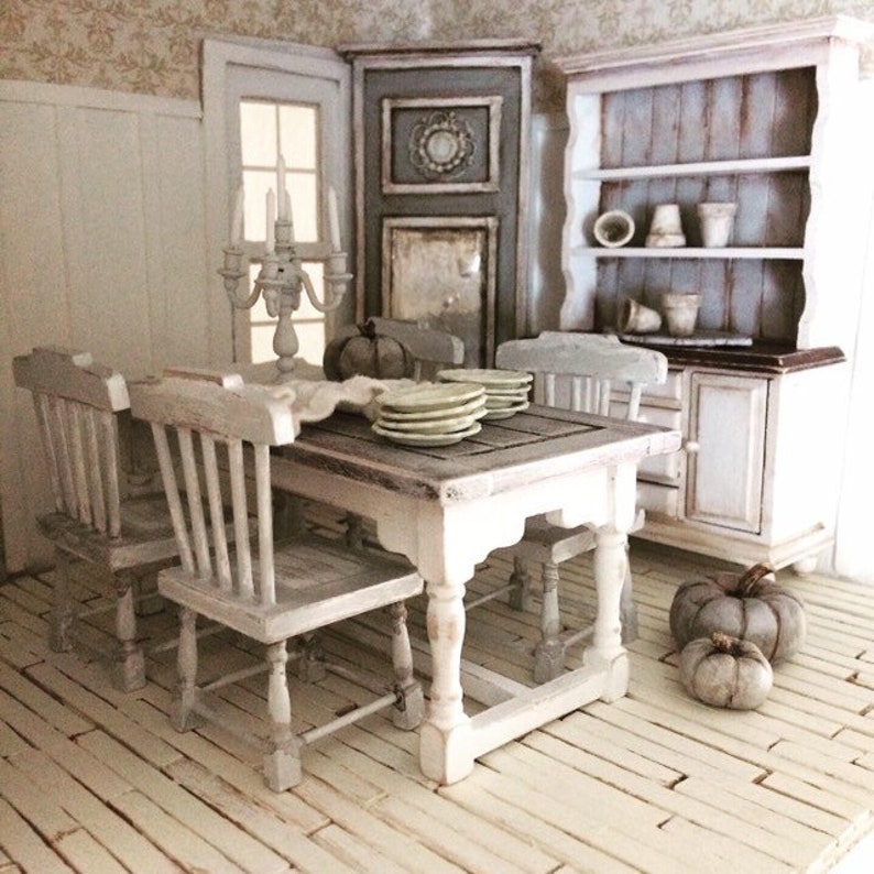 miniature dining room set