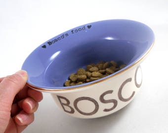 custom dog bowls spill proof dog water dish small dog food dish ceramic dog bowl dishwasher safe dog dish with rubber bottom gift for pet