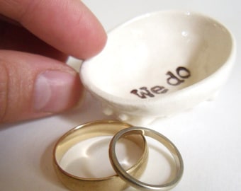 WEDDING RING DISH bridal shower gift idea for bridal shower wedding gift anniversary vow renewals gift for wife gift for husband