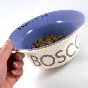 Custom Dog Bowls Spill Proof Dog Water Dish Small Dog Food Dish Ceramic