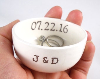 Custom christmas engagement gift, holiday proposal, new year engagement, engagement ring holder, personalized ring dish, custom jewelry dish